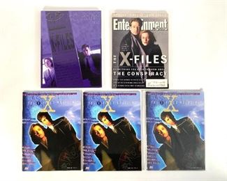 Entertainment Weekly #355 The X-Files Special Issue; Topps: The X-Files Magazine #1; Not Of This Earth: X-Files Issue
