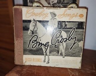 Sample of 78 rpm vinyl available