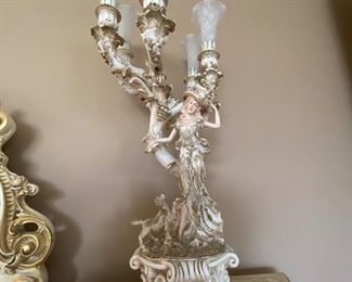 French Rococo  Lamp (2 of 2)
