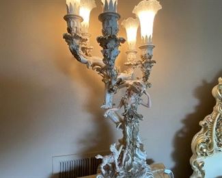 French Rococo  Lamp (1 of 2)