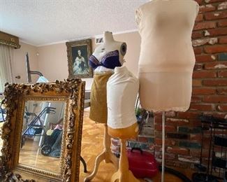 Mannequins and Mirror