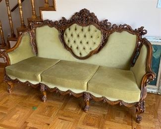 French Rococo Couch / Sofa