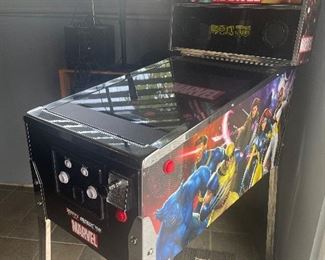 Marvel pinball machine