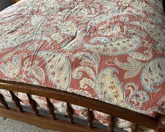 Queen Bed with Mattress 