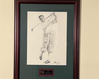 William Van Zandt | Framed with plaque, "1997 Member-Guest Shoot-Out Winner," ed. 89/500
Dimensions: w. 16.5 in x h. 22 in in