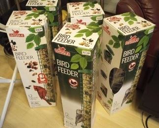 BNIB taller Bird feeders $8. each,