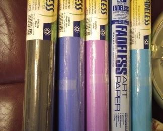 Long long rolls of Art paper, only $10. each,