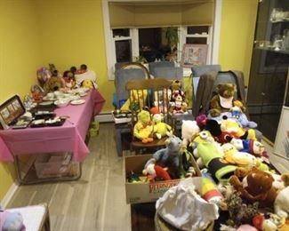 Dining Room Display areas 