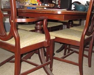Vintage Mahogany Dining Set