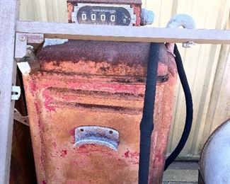 Old Gas Pump