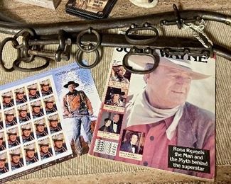 John Wayne Stamps, Magazine, Antique Hand Forged Horse Yoke