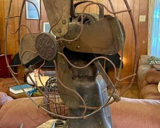 Early 1900’s General Electric Nickel Coin Operated Hotel Repayment Fan