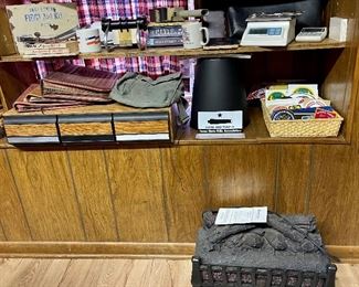 Electric Fireplace Insert, Office Supplies