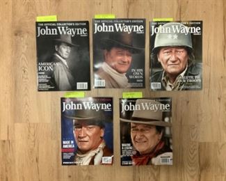 The official collector’s edition of John Wayne magazines including Volume 1 which is a rare one!