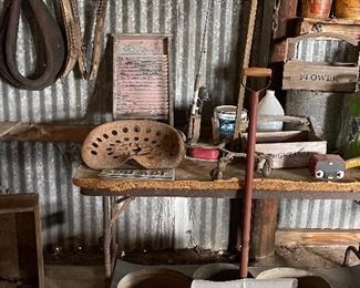 Antique Tractor Seats, Old Harnesses, Buckets
