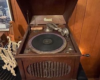 Antique Brunswick Phonograph