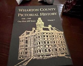 Wharton County Pictorial History Book
