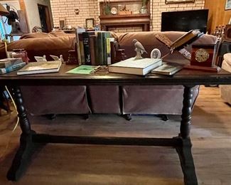 Antique Sofa/Accent Table