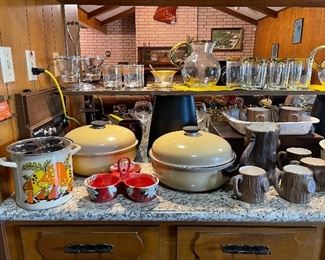 Vintage Mushroom Pot