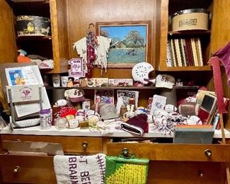 East Bernard Brahma Memorabilia, High School Annuals, Old Hat Boxes