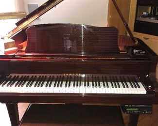 Beautiful Yamaha diskclavier 5'3", grand piano, in an exceptional mahogany case! Lovely climate controlled near perfect condition! Purchased in 2003 for $22,000.  Available before our sale begins for $10,000. Call or email me for an exclusive viewing. 
