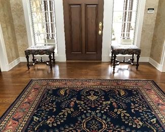 Pair of handsome entry stools