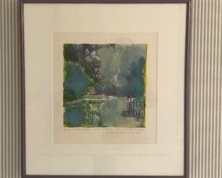 Signed engraving/print France