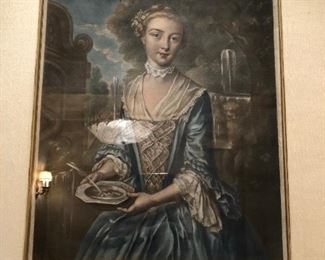 18th c French engraving Water