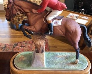 Royal Worcester Fox Hunter figure