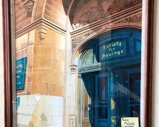 Bruce McCombs Cleveland Society for savings bank watercolor