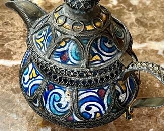 Antique Moroccan fez pot 