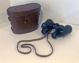 Original WWII Binoculars wCase 
