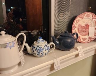 Teapots and Spode