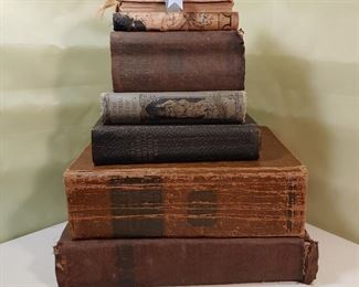 8 Antique Books