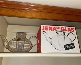 Jena-er Glass Tea Pot Germany!