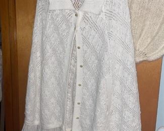 Vintage Hand Knit Wraps!