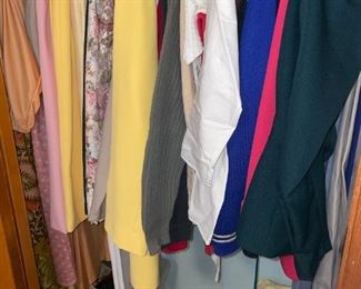 Lots of Mid Century Women's Clothing!