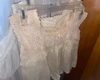 Victorian Hand Crocheted Chemise Tops!