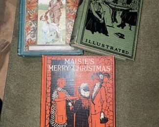 Indoor Games and Amusements 1883 Hurst & Co, Maisie’s Merry Christmas by Rhoades 1911, Home Circle Series Mistress Margery The Union Press!