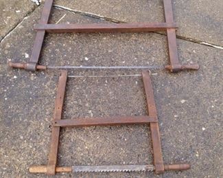 Vintage Bow Saws!
