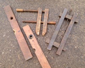Vintage Wood Clamps!
