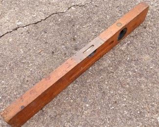 Stanley No. 0 Vintage 24” Wood Level!