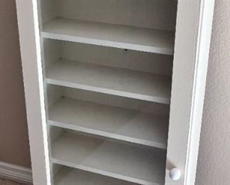 Great display cabinet. Found hanging on the wall in child's room. Used for train display. 