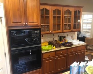 Absolutely beautiful solid wood cabinets