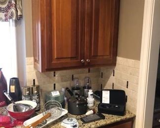 more cabinets and more kitchenware