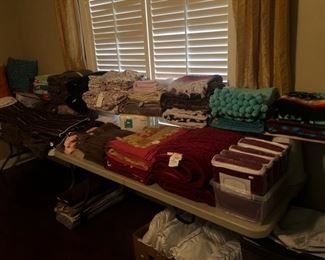 Outstanding selection of sheets, blankets, linens, towels, etc