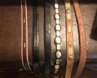 leather belts