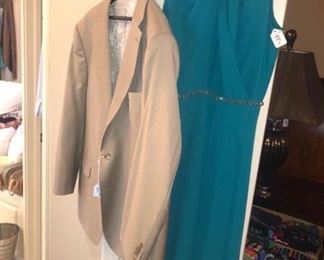 There is a terrific selection of fine women's clothing - some real jewels in here!