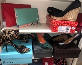 Shoes by Marciano, Via Spiga, Tory Burch