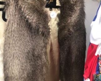 Faux fur vest by Jack